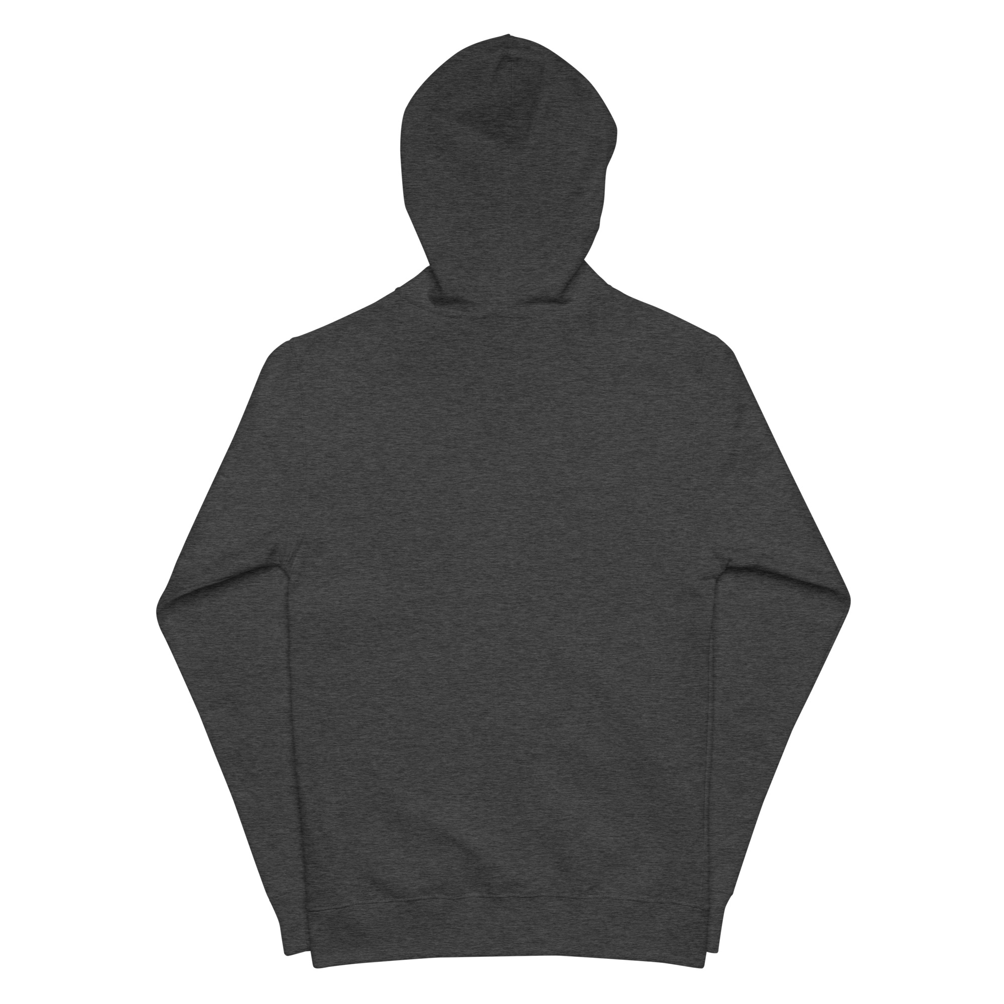 CCF Fleece Zip-Up Hoodie in Gray, Green, and Black - Image 4