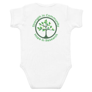 Infant and Toddler Onesie in Green, Black, and White