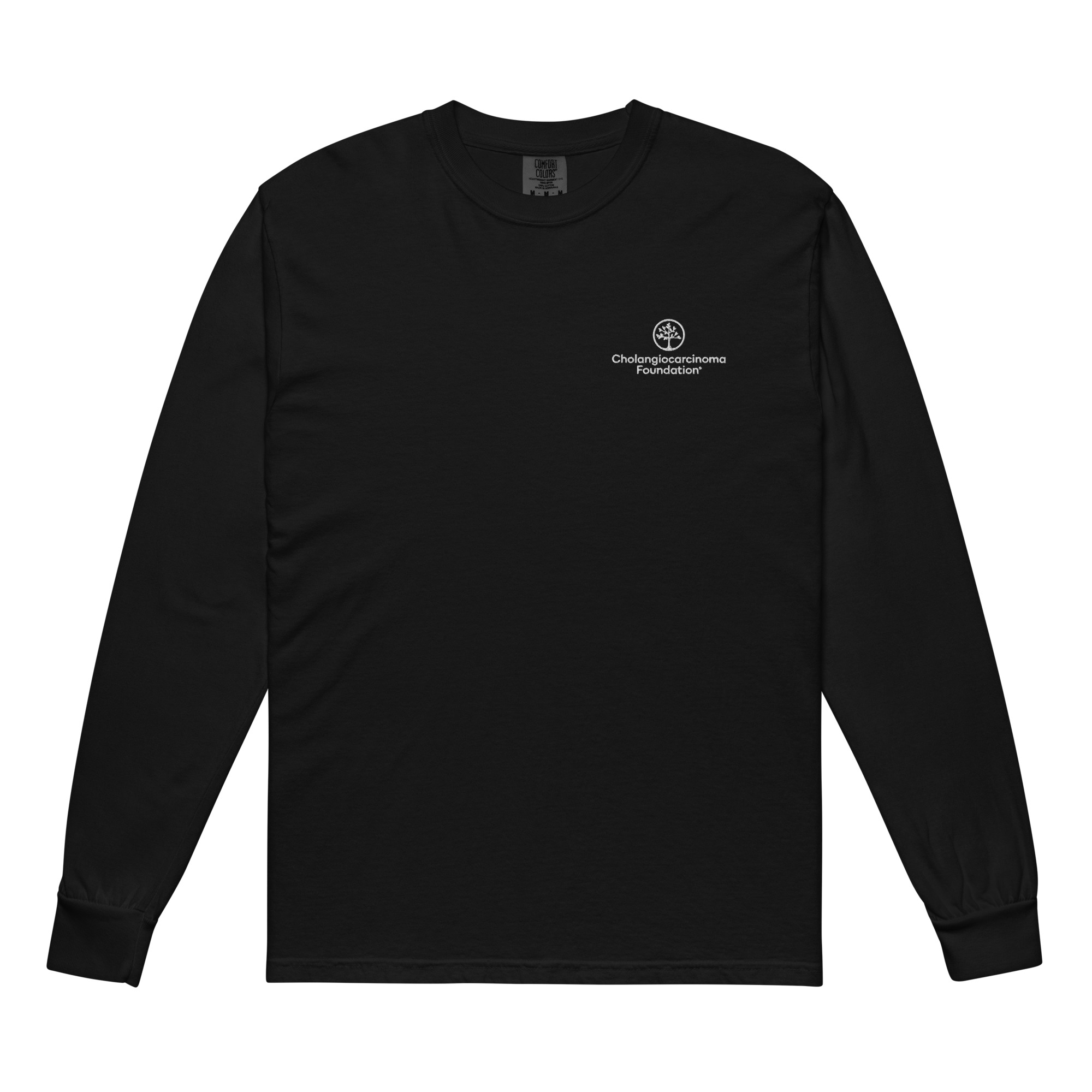 Long-sleeved Comfort Colors Embroidered T-Shirt