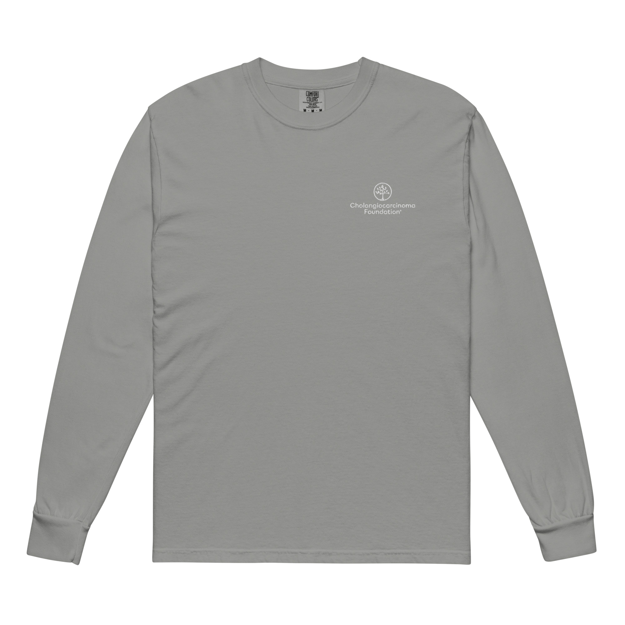 Long-sleeved Comfort Colors Embroidered T-Shirt - Image 5
