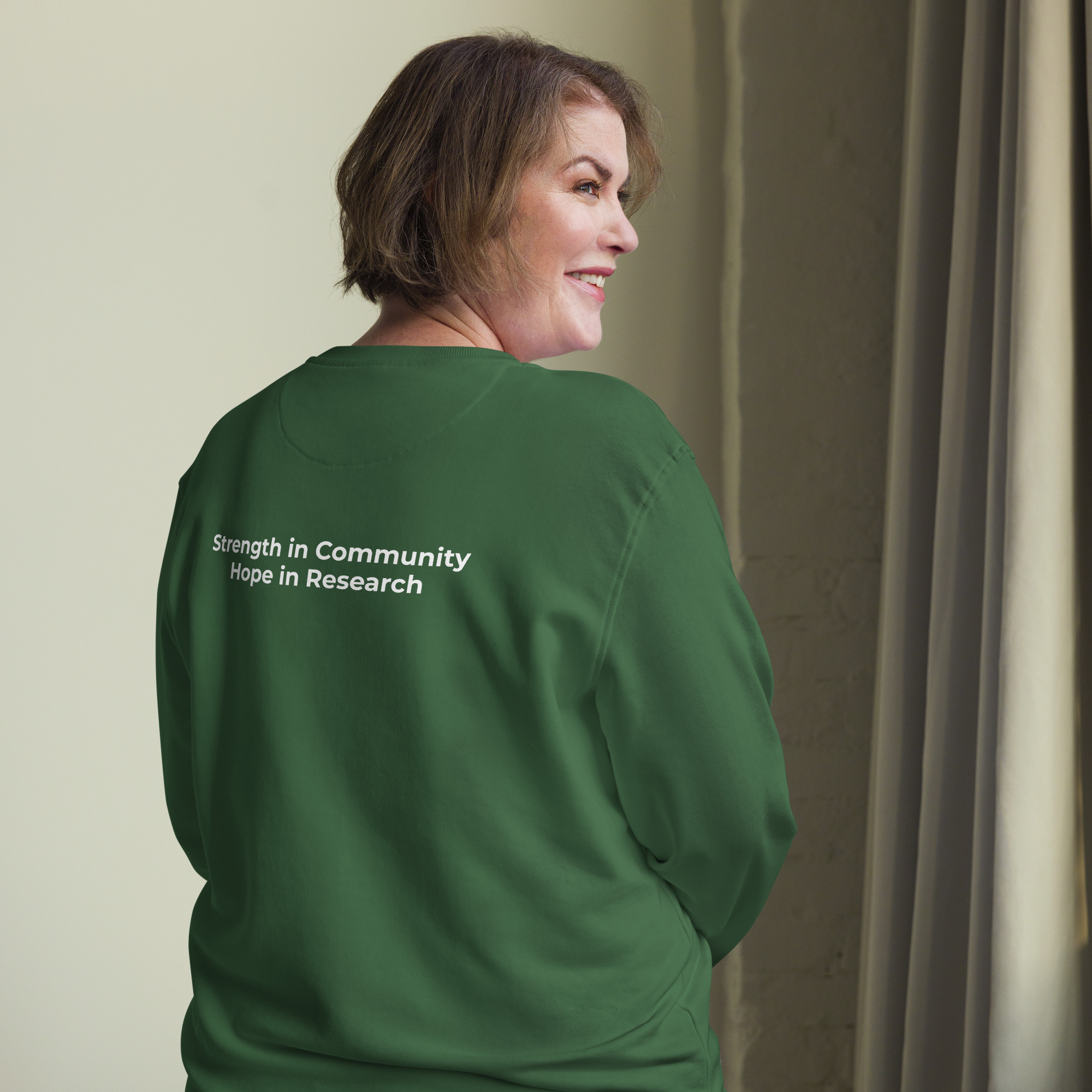 Super soft organic crewneck sweatshirt - Image 3